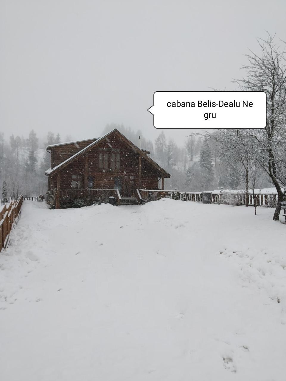 Cabana Belis Dealu Negru Экстерьер фото
